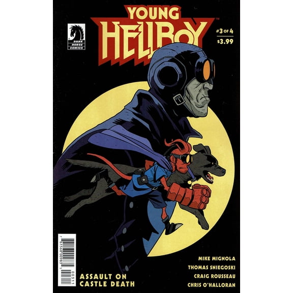Young Hellboy: Assault on Castle Death #3 VF ; Dark Horse Comic Book