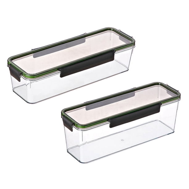 Contenedor para espaguetis, caja de almacenamiento de alimentos, tanque de sellado de granos transparente, recipiente hermético transparente para pasta, caja cuadrada para fideos