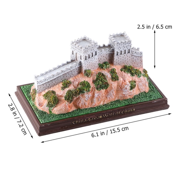 TAILTOSS Architectural Model Chinese Great Wall Of China Model Resin 1Pcs For Lovers