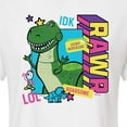 thumbnail image 3 of Toy Story 4 - Rex Graphic - Juniors Cropped Cotton Blend T-Shirt, 3 of 5