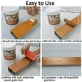 thumbnail image 3 of Muerk Wood Graining Tool Set, 6pcs 7" Fake Wood Grain Roller Painting Tool with Handle DIY Rubber Graining Tool Paint Look Like Wood for Wall Room Art Paint Decoration, 3 of 7