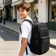 thumbnail image 2 of jiaxiM School Backpacks for Ages 6th 7th 10th 12th - Soft Breathable Mesh Ventilated Strap School Bag for Middle Elementary, High School, University, Park, Travel, Campus Daily Use, 2 of 9