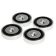thumbnail image 3 of Pies de aluminio del amplificador, 4PCS 40 * 10 mm Pies del amplificador de aleación de aluminio Almohadilla del amplificador de alta capacidad, 3 of 9