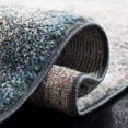 thumbnail image 5 of SAFAVIEH Luxor Jerri Abstract Distressed Runner Rug, Ivory/Blue, 2'2" x 7', 5 of 7
