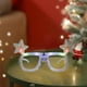 thumbnail image 4 of Gafas LED luminosas navideñas para adultos y niños, accesorios originales para fiestas, accesorios para fotos, marcos adecuados para fiestas de cumpleaños y Navidad, juegos de rol, marcos iluminados., 4 of 6