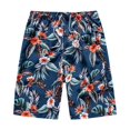 thumbnail image 3 of Birdeem Mens Holiday Style Printing Special Print Beach Quick Drying Casual Shorts., 3 of 8