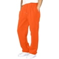 thumbnail image 2 of Baggy Sweatpants Men Casual Open Bottom Wide Leg Long Jogging Pants Cozy Soft Athletic Sweat Pants With Pockets, 2 of 5