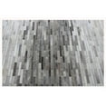 thumbnail image 4 of Pasargad Home Galaxy 10' x 14' Hand-Loomed Cowhide Silver Rug - All Ages, Indoors, 4 of 5