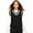 Black, variant on Women's Sweater Vest Matching Knitted Cardigans for Men and Women College Style Casual Blouses