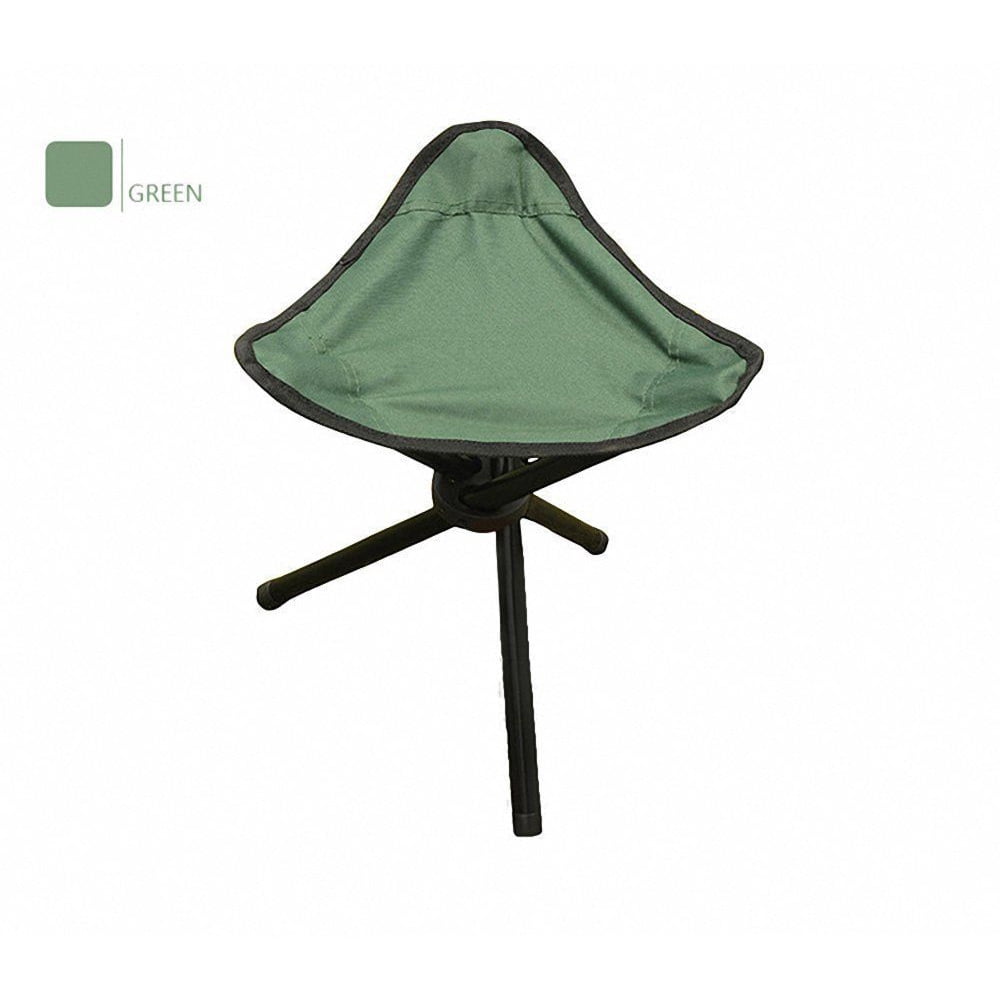Mini Portable Outdoor Folding Tripod Stool, Camping Picnic Chair ,21