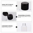 thumbnail image 2 of 40 Pcs  50ml Portable Travel Bottle Clear Plastic Empty Refillable Reusable Bottle, 2 of 6