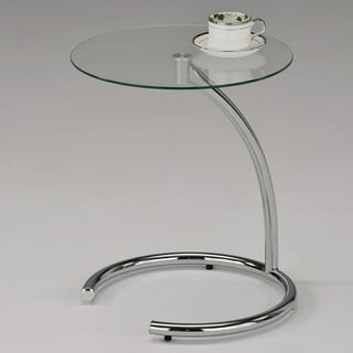 Chrome Glass End Tables in End Tables Walmart