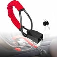 thumbnail image 3 of Becaristey Verrou de Volant Outils de Prévention Anti-Vol Universel Excellente Performance Accessoires d'Automobile Siège Portable Noir, 3 of 6