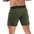 thumbnail image 4 of Short Deportiva Ejercicio Gym Slim Fit Elástico Para Hombre, 4 of 8