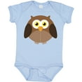 thumbnail image 3 of Inktastic Owl Fat Brown Boys or Girls Baby Bodysuit, 3 of 5