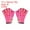 Rose Red, variant on Uxcell Webbed Swimming Aquatic Gloves Printing Water Resistance Training Gloves Light Green 2Pairs, S
