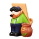 thumbnail image 1 of Figuras decorativas de resina con forma de dibujos animados para escritorio, portalápices o maquillaje. pintor verde, 1 of 9