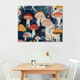 thumbnail image 2 of SHERONV Mushrooms Plants Maximalism Canvas Wall Art Home Decor 16x12in, 2 of 6
