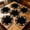 B, variant on Cififendec 6Pcs Halloween Spooky Ghost Placemat, 15", Non Slip Woven Table Mats for Dining Sideboard Farmhouse Buffet Kitchen Island Decor