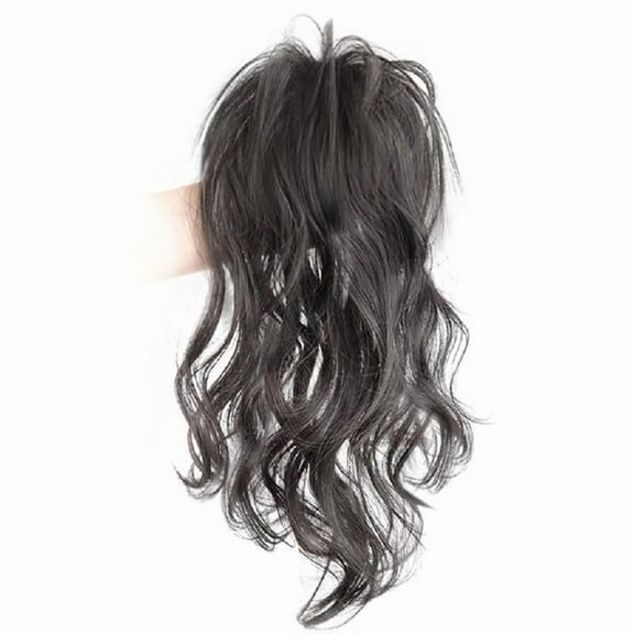 Updo Hair Jaw Clip Synthetic Fountain Ponytail Hair Extension Y2K Hair Decor