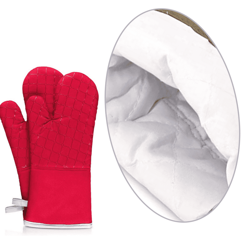 High heat resistance oven mitts