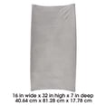 thumbnail image 3 of Funda para Cambiador Boppy Gris Acanalado, 3 of 6