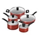 thumbnail image 3 of Batería de cocina T-Fal Supercook Titanium 24 piezas Rojo B937SK84, 3 of 4