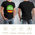 thumbnail image 5 of Spain Vox Dashing Men's Cotton Short Sleeve HD Print Tee for Casual T-Shirt Crew Neck Top Black XL, 5 of 7