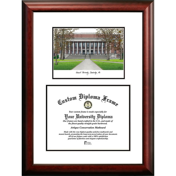 Harvard University 11" x 14" Scholar Diploma Frame