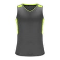 thumbnail image 4 of ZyeKqe Sleeveless Shirts for Men V Neck Workout Tank Tops Stretchy Slim Fitted Muscle T Shirts Tees, 4 of 8