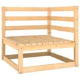 thumbnail image 5 of vidaXL 12 Piece Patio Lounge Set Solid Pinewood, 5 of 8