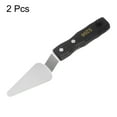 thumbnail image 3 of Uxcell 2 Pieces No.5206 Painting Palette Knife Stainless Steel Flat Spatula Paint Pallet Knife Scraper, 3 of 6