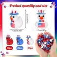 thumbnail image 2 of sixwipe 60 Pcs Patriotic Mini Resin Ducks, Independence Day & Memorial Day Decor, Tiny Duck Figurines Bulk for Micro Garden Landscape, 4th of July Party, Patriotic Themed Events, Home Decor, 2 of 7