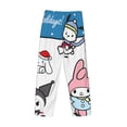 thumbnail image 3 of Lsque Sanrio Print Men's Pajama Pants, Lounge Pant - Comfortable Home Wear,Elastic Waistband, Stylish Design-Small, 3 of 9