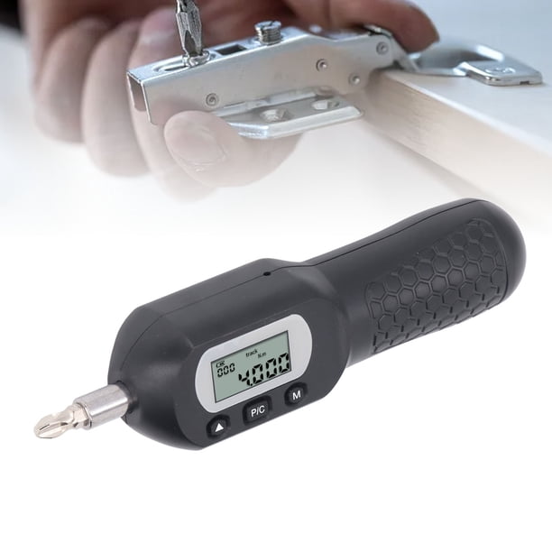 Destornillador De Torsión Digital, Destornillador De Torsión Con Accionamiento De 1/4 Pulg., 3 Modos De Trabajo Con 10 Puntas De Aleación Para Instalación Doméstica