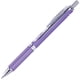 thumbnail image 1 of Bolígrafos de gel retráctiles de aleación Pentel EnerGel, punta mediana, tamaño de punta de bolígrafo de 0,7 mm, recargable, retráctil, tinta a base de gel violeta, barril de metal violeta, punta de a, 1 of 2