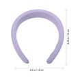 thumbnail image 4 of Shisuyan Bandeau Confortable pour Usage Quotidien Violet 1Ensemble, 4 of 8