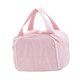thumbnail image 5 of Bolsa de maquillaje de viaje, organizador de artículos de tocador de viaje, gran capacidad, doble cabezal. Rosa, 5 of 9