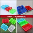 thumbnail image 3 of Home Storage Containers Pe Assorted Color 5Set 14.4x9.4x3.0in, 3 of 6