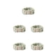thumbnail image 2 of Guardurnaity Lazos para el cabello Bowknot Banda para el sudor de cara Suavidad Coral Fleece Diademas deportivas Accesorios de peinado Verde claro 5piezas, 2 of 6