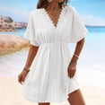 thumbnail image 2 of CAIXIA Womens Swimsuit Coverup Bathing Suit Cover Up Summer Casual Beach Dress, 2 of 7