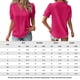 thumbnail image 2 of Camiseta Blusa Blusa informal con manga de burbuja, estilo elegante, camisa de talla grande para mujer, traje de vacaciones Ygjytge Rosa Roja Xxxl para Mujer, 2 of 7