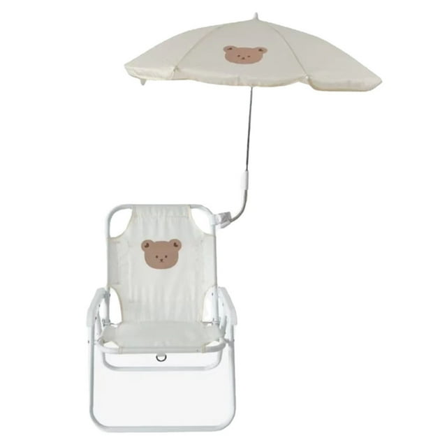 Silla de Camping Plegable ANGGREK para Niños Estilo Lindo Animal de Dibujos Animados