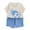 c20-Blue, variant on Toddler Boys Clothes Summer 2PCS Outfits Letter Print Short Sleeve Shirt Top Shorts Set 1t 2t 3t 4t 5t 6t Size 5-6 Years,Black