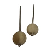 MERIGLARE Bass Drum Beater Wooden Head,Kick Bass Drum Pedal Mallet Beater Professional Replacement Percussion Instrument Accessories