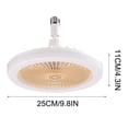 thumbnail image 4 of Realhomelove E27 Ceiling Fan With Lights,Enclosed Low Profile Fan Light,Ceiling Light With Fan,Hidden Electric Fan Delier Gimbal Lamp Holder, 4 of 9