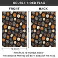 thumbnail image 4 of Halloween Patterned Pumpkins Fall Garden Flags 12.5"x18" Double Side,Small Yard Flags for Outside,Outdoor Fall Decor,Autumn Funny Garden Flag Yard Decoration, 4 of 4