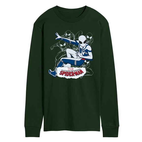 Spider-Man - Ozcorp Line Cluster - Men's Long Sleeve Graphic T-Shirt