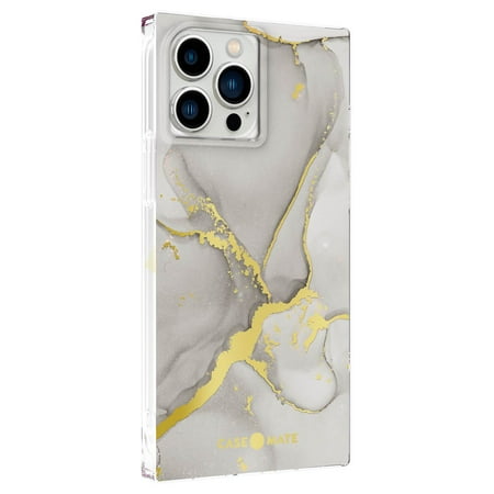 Case-Mate - Blox Softshell Case for iPhone 13 Pro Max - Fog Marble