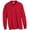 True Red, variant on 437ML Men's 5.6 oz 50/50 Long-Sleeve Jersey Polo with SpotShield